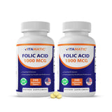 Vitamatic Folic Acid Supplement 212g front view