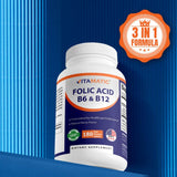 Vitamatic Folic Acid Vitamin B Complex Supplement ingredients list