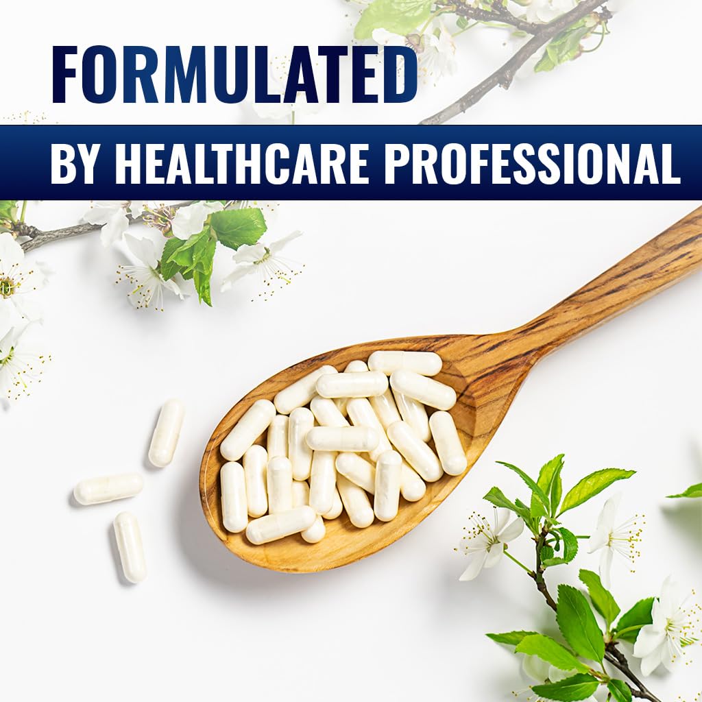Vitamatic Hyaluronic Acid Supplement 181g with capsules on table