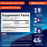 Vitamatic Hyaluronic Acid Supplement 99g side view
