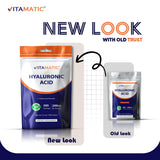 Vitamatic Hyaluronic Acid Supplement 99g with other health products