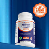 Vitamatic Iron Supplement bottle back view