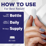 Vitamatic L-Lysine Tablets ingredients list on packaging