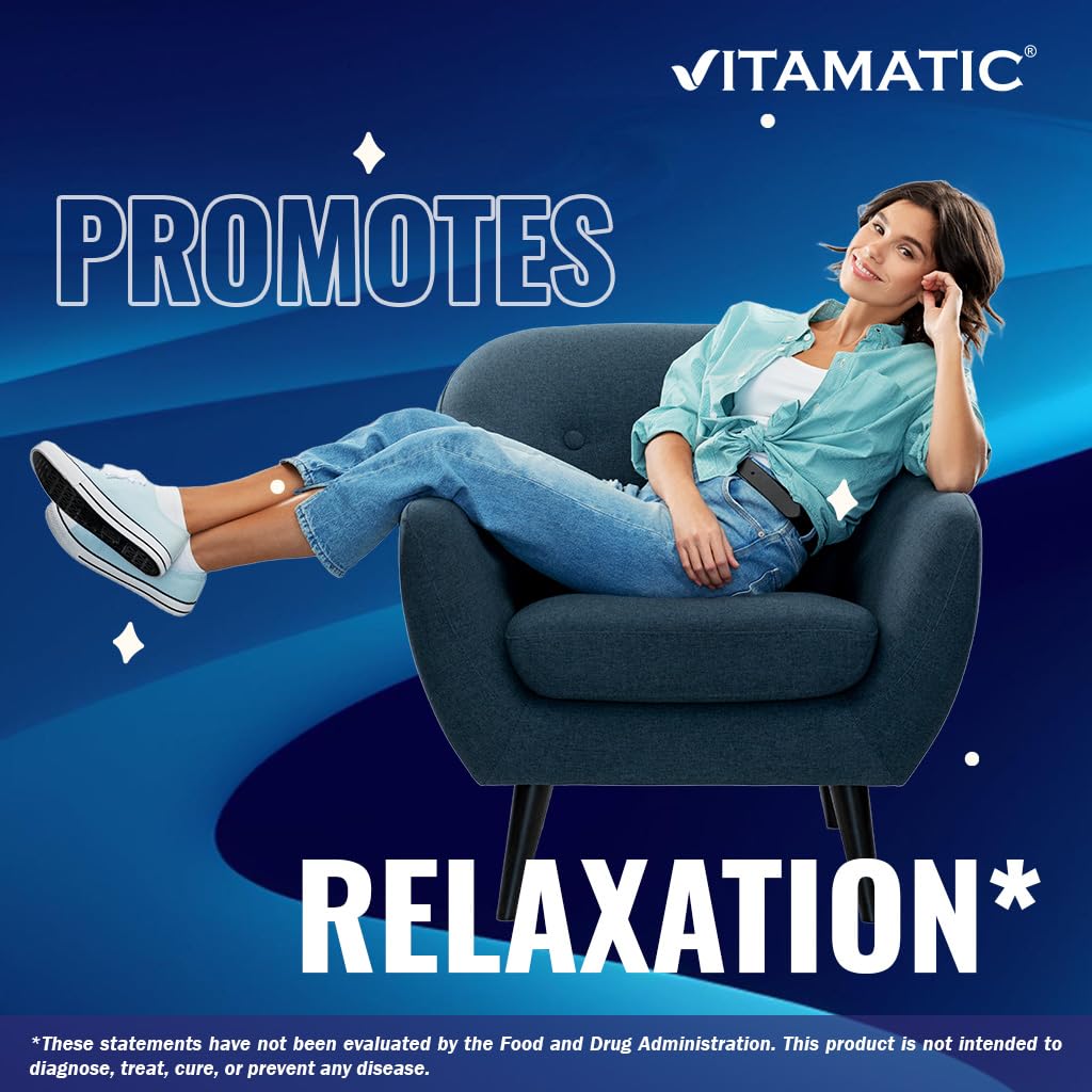 Vitamatic L-Theanine 400mg supplement facts