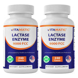 Vitamatic Lactose Intolerance Relief Caplets front view