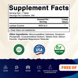 Vitamatic Lactose Intolerance Relief Caplets packaging