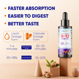 Vitamatic Liquid B12 Supplement 272g packaging