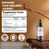 Vitamatic Liquid B12 Supplement 272g side view