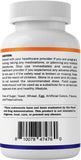 Vitamatic Lithium Orotate Supplement capsules on a wooden surface