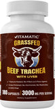 Vitamatic Liver Extract 180 Capsules front view