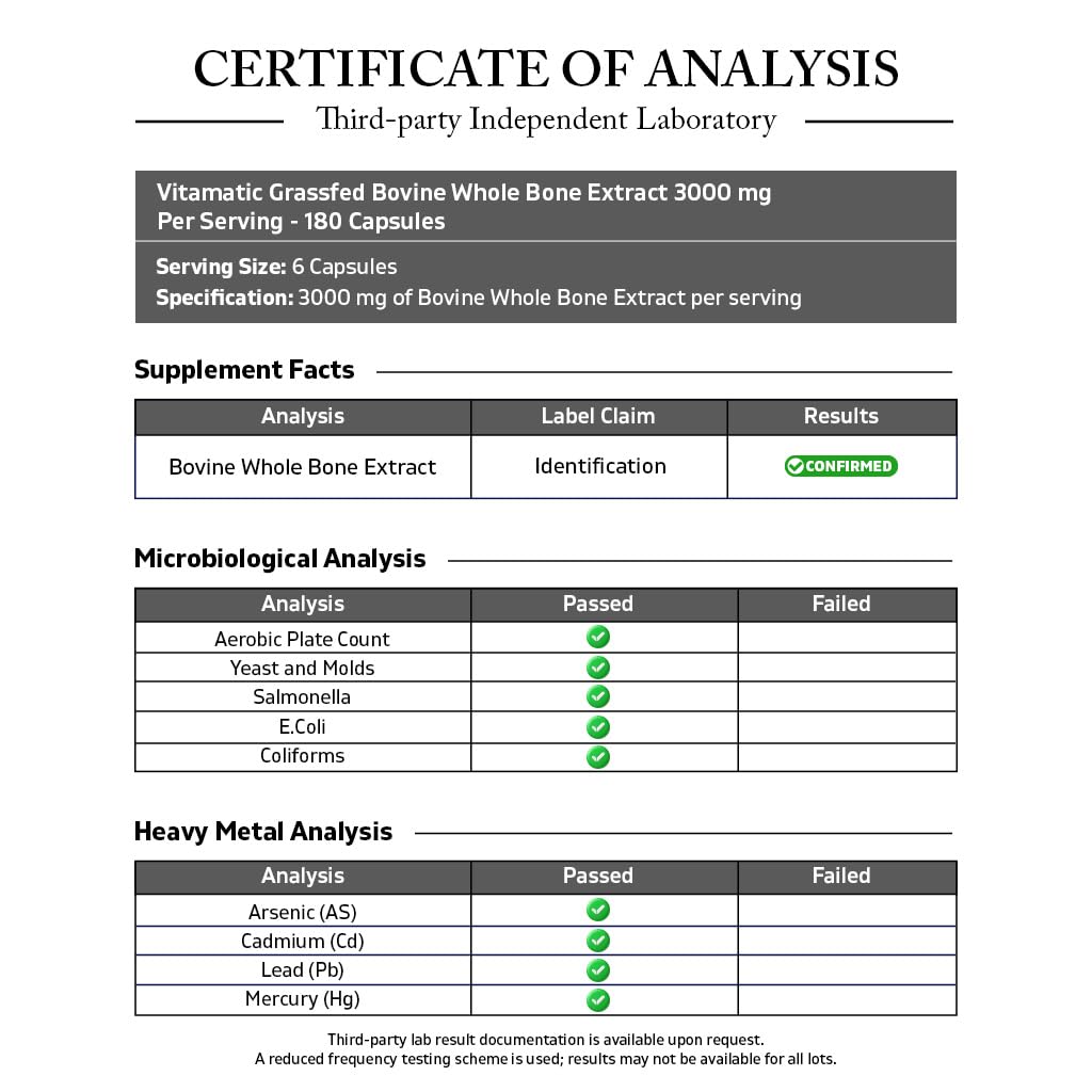 Vitamatic Liver Extracts packaging with ingredients list