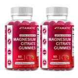 Vitamatic Magnesium Gummies 255mg front view packaging