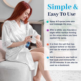 Vitamatic Magnesium Oil Spray lifestyle scene on a table