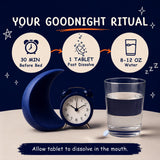 Vitamatic Melatonin 10 mg fast dissolve tablet on a table