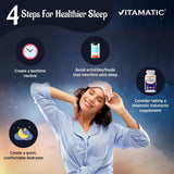 Vitamatic Melatonin 10 mg with Magnesium 200 mg nutritional information