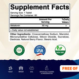 Vitamatic Melatonin Fast Dissolve Tablets 60mg back view