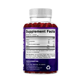 Vitamatic Melatonin Gummies 10mg lifestyle scene with cozy bedroom