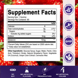 Vitamatic Melatonin Gummies 10mg packaging with clear label