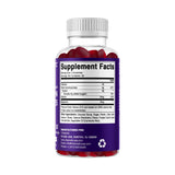 Vitamatic Melatonin Gummies displayed with fresh blackberries