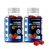 Vitamatic Melatonin Gummies front view packaging