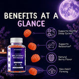 Vitamatic Melatonin Gummies ingredients list
