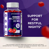 Vitamatic Melatonin Gummies ingredients list
