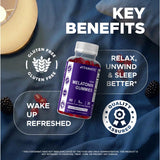 Vitamatic Melatonin Gummies on a wooden table