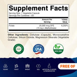 Vitamatic Methyl Folate B9 Supplement 80g side view