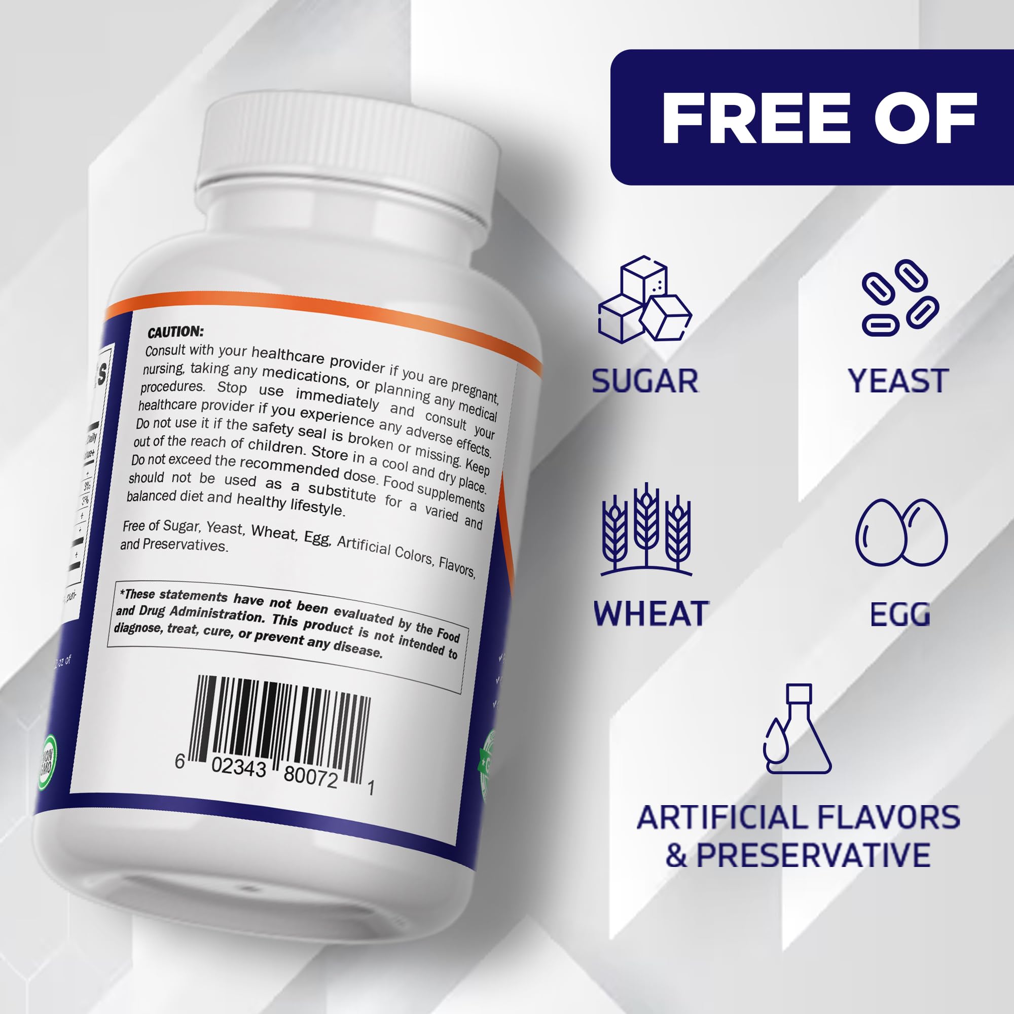 Vitamatic Omega 3-6-9 Supplement 540g ingredients list
