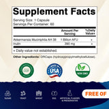 Vitamatic Prebiotic Inulin Powder Capsules 50g side view