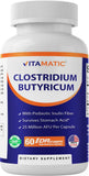 Vitamatic Prebiotic Inulin Powder Capsules front view