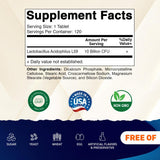 Vitamatic Probiotic Acidophilus 10 Billion CFUs side view