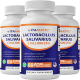 Vitamatic Probiotic Acidophilus Capsules front view packaging