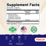 Vitamatic Probiotic Acidophilus Capsules side view