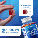Vitamatic Probiotic Gummies side view packaging details