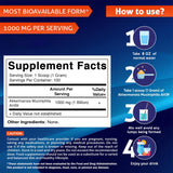 Vitamatic Probiotic Powder back view with ingredient details