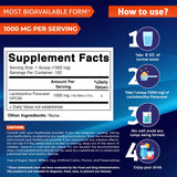 Vitamatic Probiotic Powder back view with ingredient list