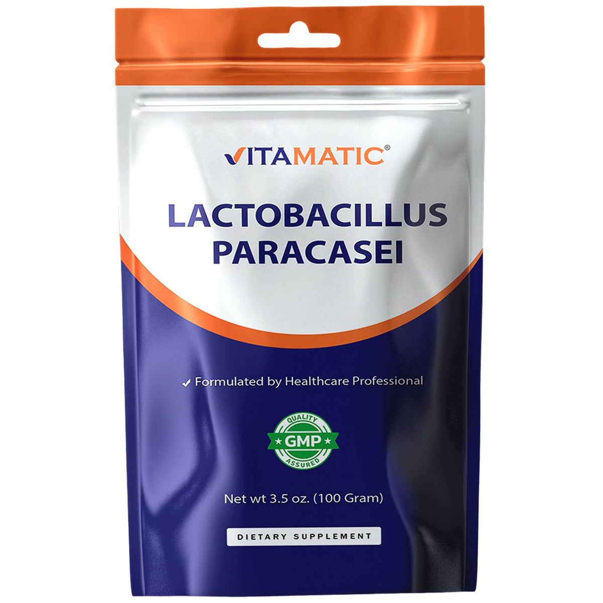 Vitamatic Probiotic Powder front view packaging
