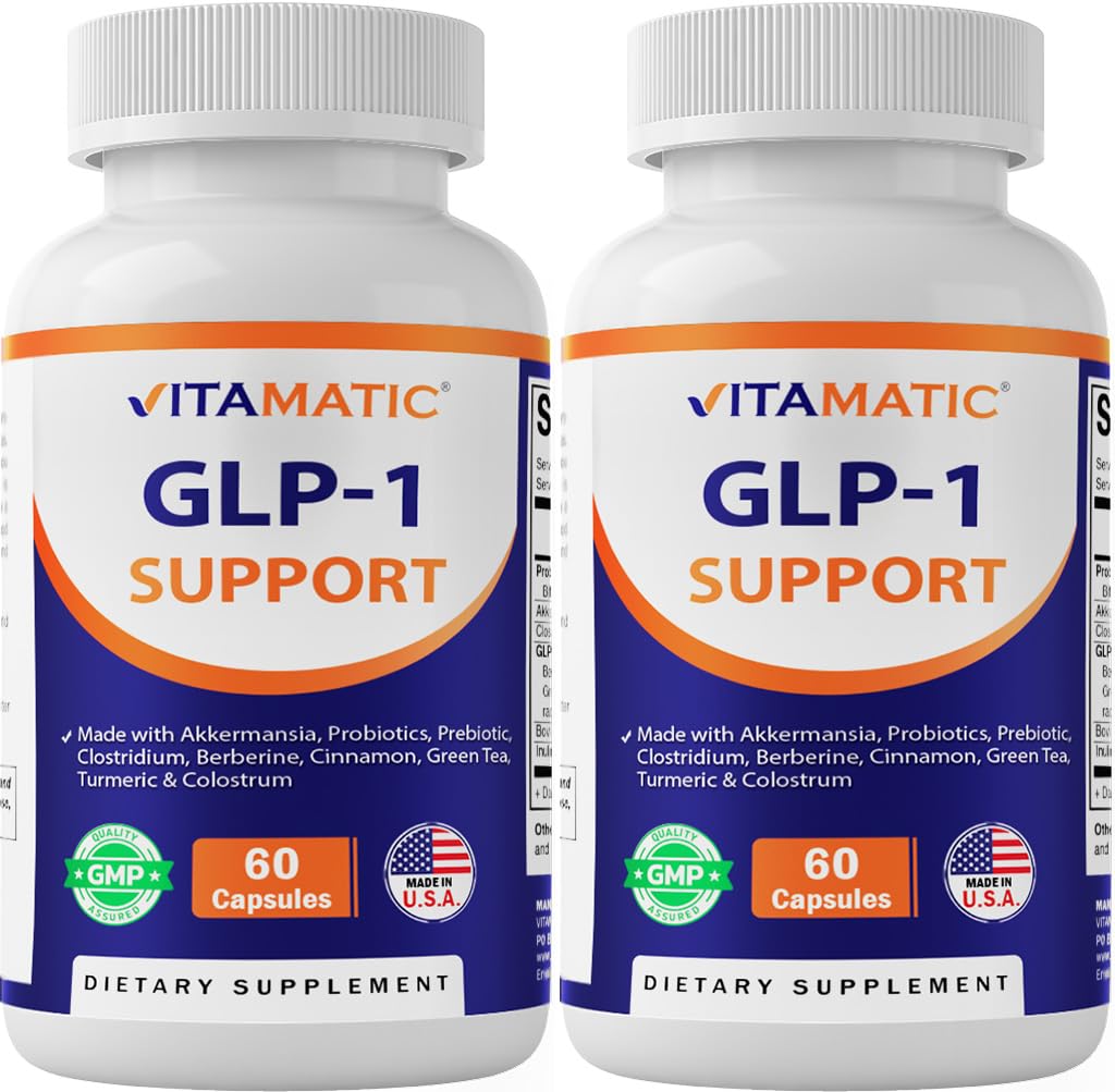 Vitamatic Probiotic Supplement 60 capsules front view