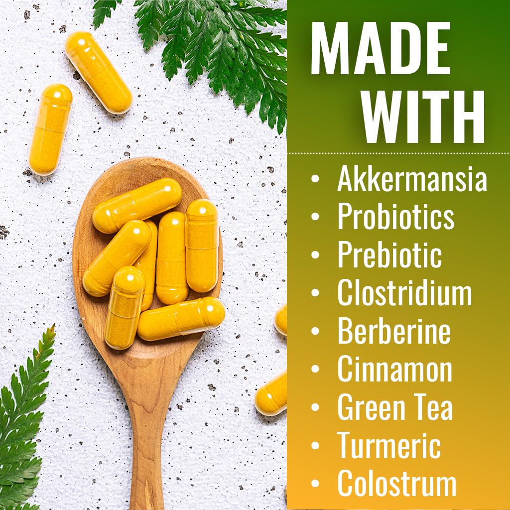 Vitamatic Probiotic Supplement capsules on a table