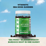 Vitamatic Sea Moss Gummies displayed in a lifestyle setting
