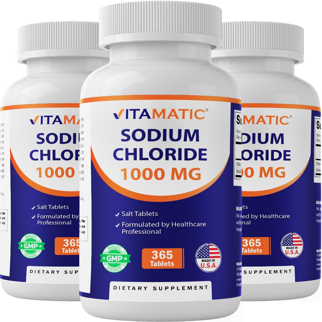 Vitamatic Sodium Chloride Tablets 1270g front view