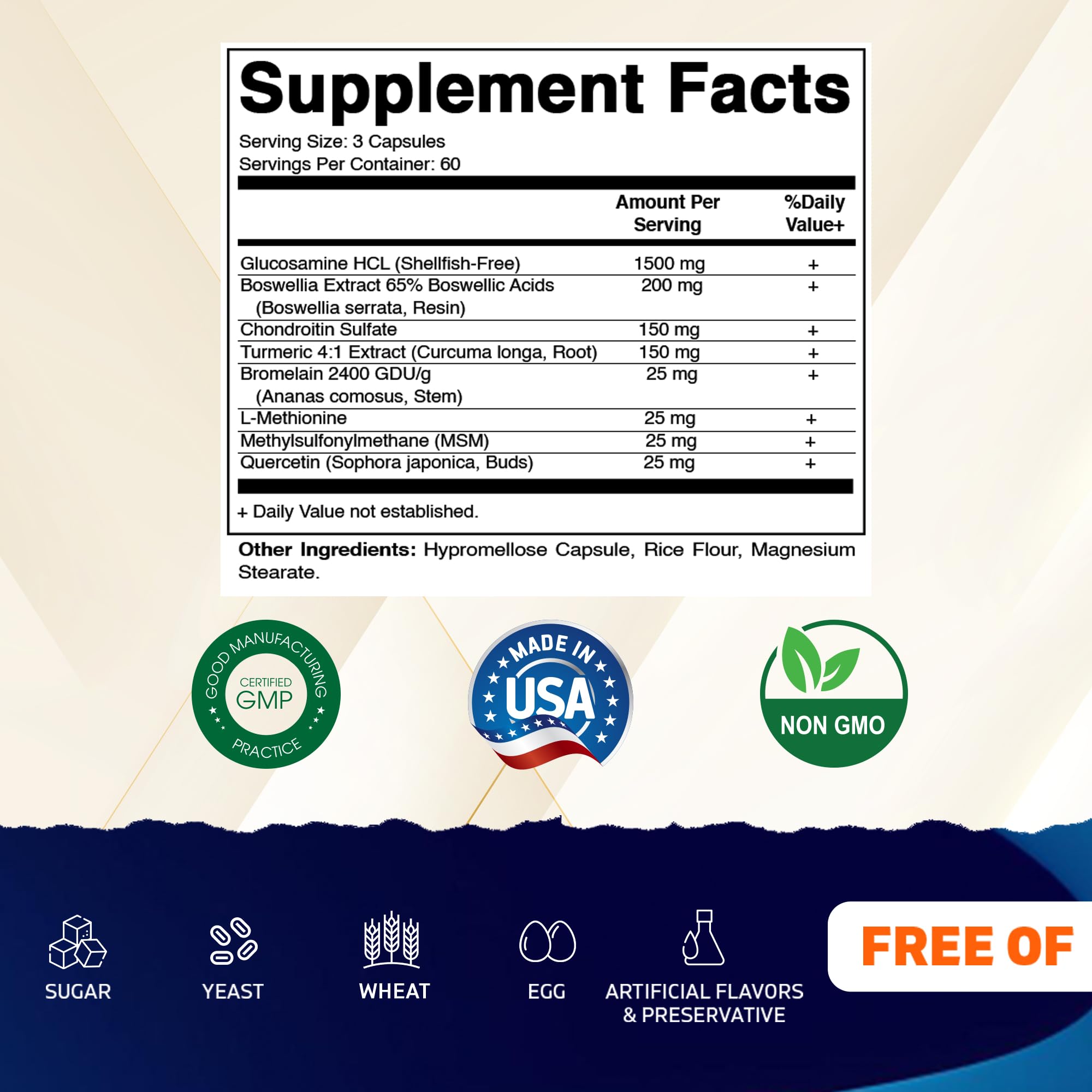 Vitamatic supplement capsules close-up