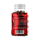 Vitamatic Tart Cherry Gummies with fresh cherries