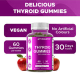 Vitamatic Thyroid Support Gummies nutritional information