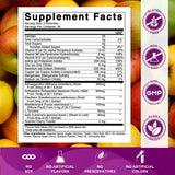 Vitamatic Thyroid Support Gummies packaging side view