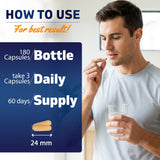 Vitamatic Tribulus Supplement 95% Saponins bottle with label