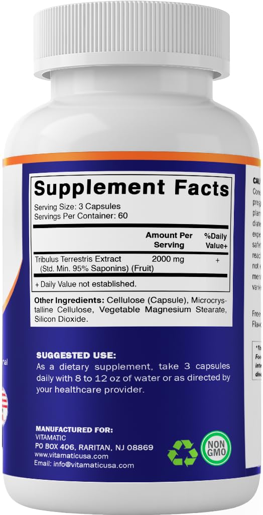 Vitamatic Tribulus Supplement 95% Saponins lifestyle scene