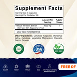 Vitamatic Tribulus Supplement 95% Saponins side view