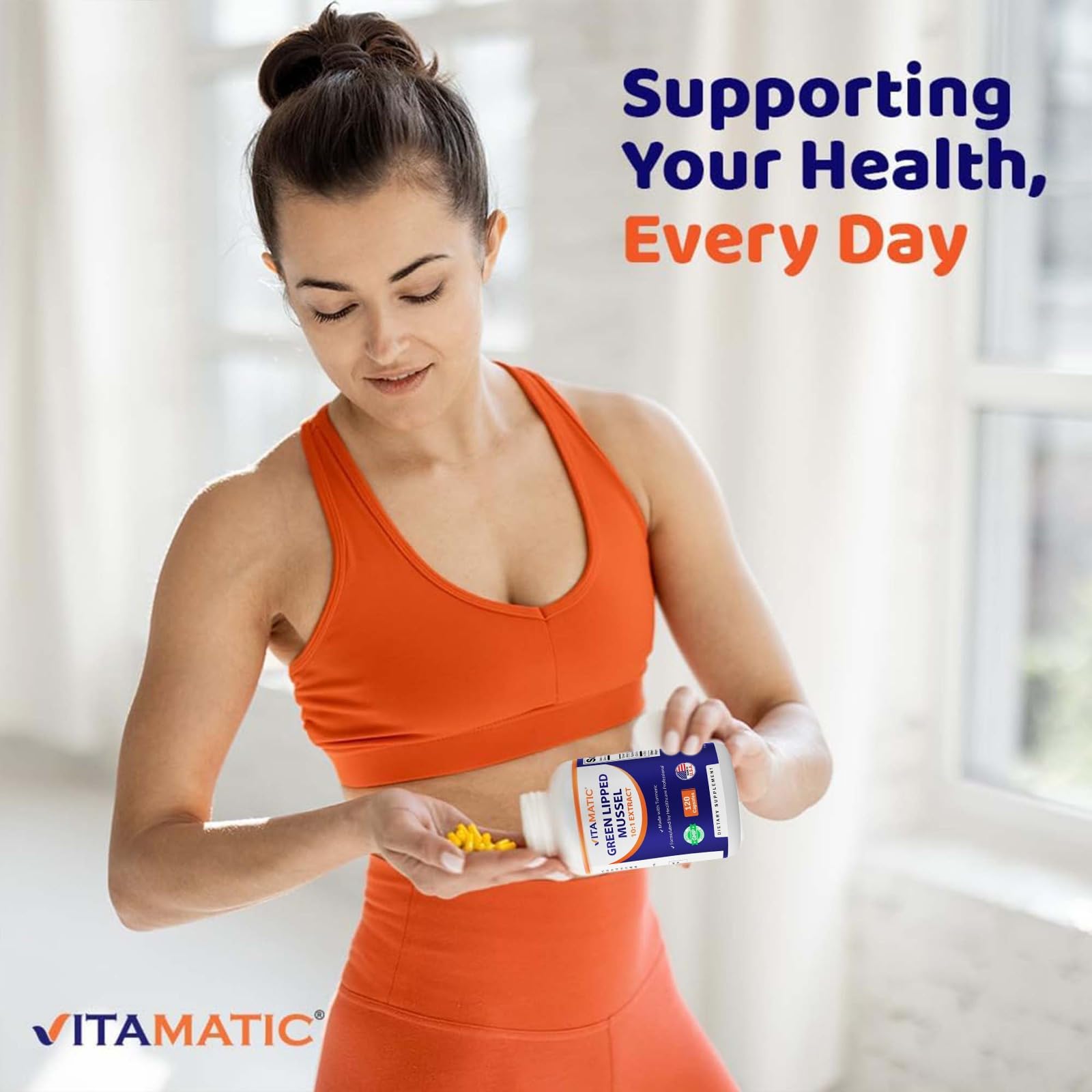 Vitamatic Turmeric Capsules lifestyle setting